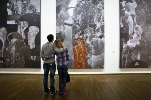 Gustav Klimt Leopold Museum Insight 1905 Poster PrintOvly