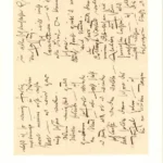 Gustav Klimt Letter Am Attersee to Marie Zimmermann in Villach 13 08 (Postmark) 1905 Poster PrintOvly