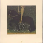 Gustav Klimt Life a Battle According to Gustav Klimt 20 of Gustav Klimt 1905 Poster PrintOvly
