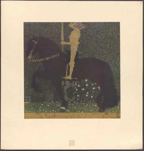 Gustav Klimt Life a Battle According to Gustav Klimt 20 of Gustav Klimt 1905 Poster PrintOvly
