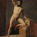 Gustav Klimt Male Nude 1905 Poster PrintOvly