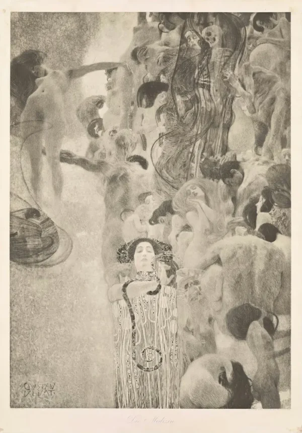 Gustav Klimt Medicine 1905 Poster PrintOvly