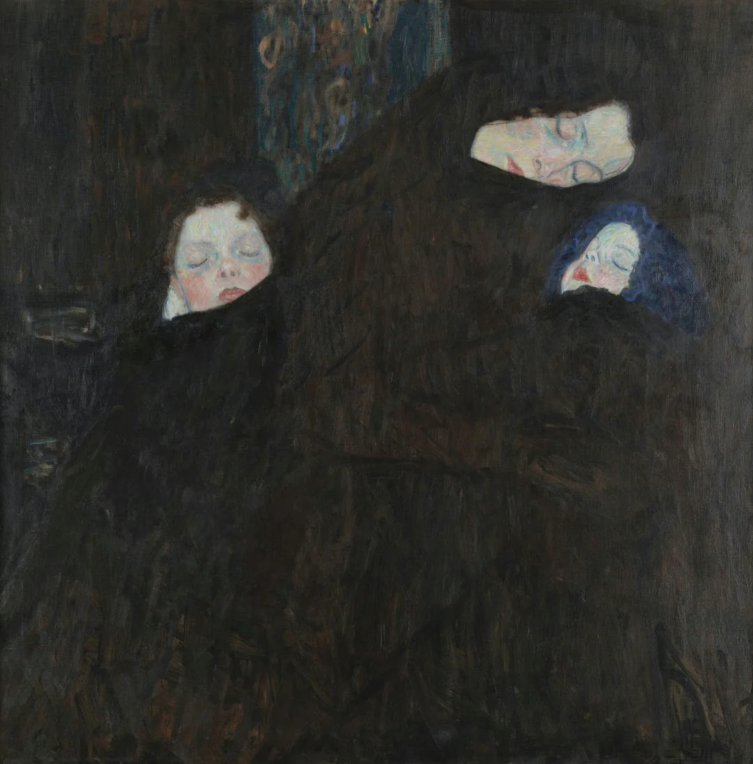 Gustav Klimt - Mother with Two Children (Family) Poster 1905 Gustav Klimt Mother with Two Children (Family) 1905 Poster PrintOvly