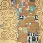 Gustav Klimt Nine Cartoons for the Execution of a Frieze for the Dining Room of Stoclet House in Brussels 8 Fulfi 1905 Poster PrintOvly