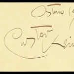 Gustav Klimt Note (by Hand) 1905 Poster PrintOvly