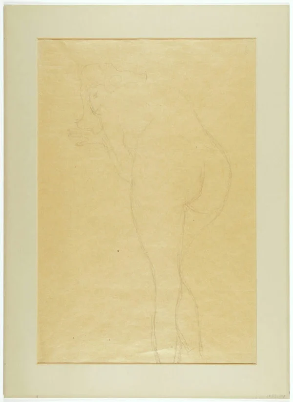 Gustav Klimt Nude 1905 Poster PrintOvly