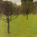 Gustav Klimt Orchard 1905 Poster PrintOvly