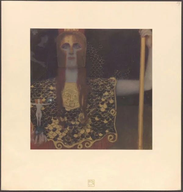 Gustav Klimt Pallas Athene 29 of Gustav Klimt 1905 Poster PrintOvly
