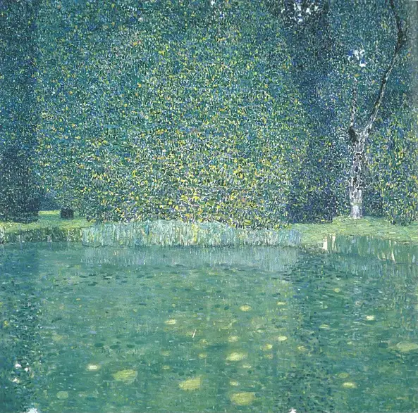 Gustav Klimt - Park at Kammer Castle Poster 1905 Gustav Klimt Park at Kammer Castle 1905 Poster PrintOvly