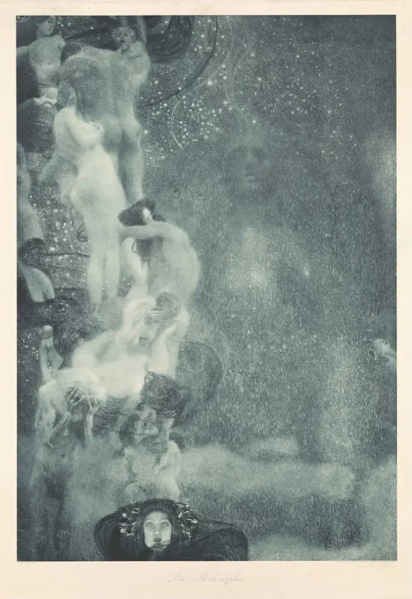 Gustav Klimt Philosophy 1905 Poster PrintOvly