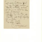 Gustav Klimt Pneumatic Tube Card Letter to Marie Zimmermann 18 11 Poster 1905 Wall Art Painting