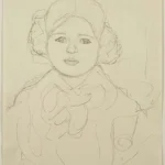 Gustav Klimt Portrait of Gertrude Flöge 1905 Poster PrintOvly