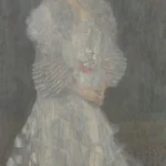 Gustav Klimt Portrait of Hermine Gallia 1905 Poster PrintOvly