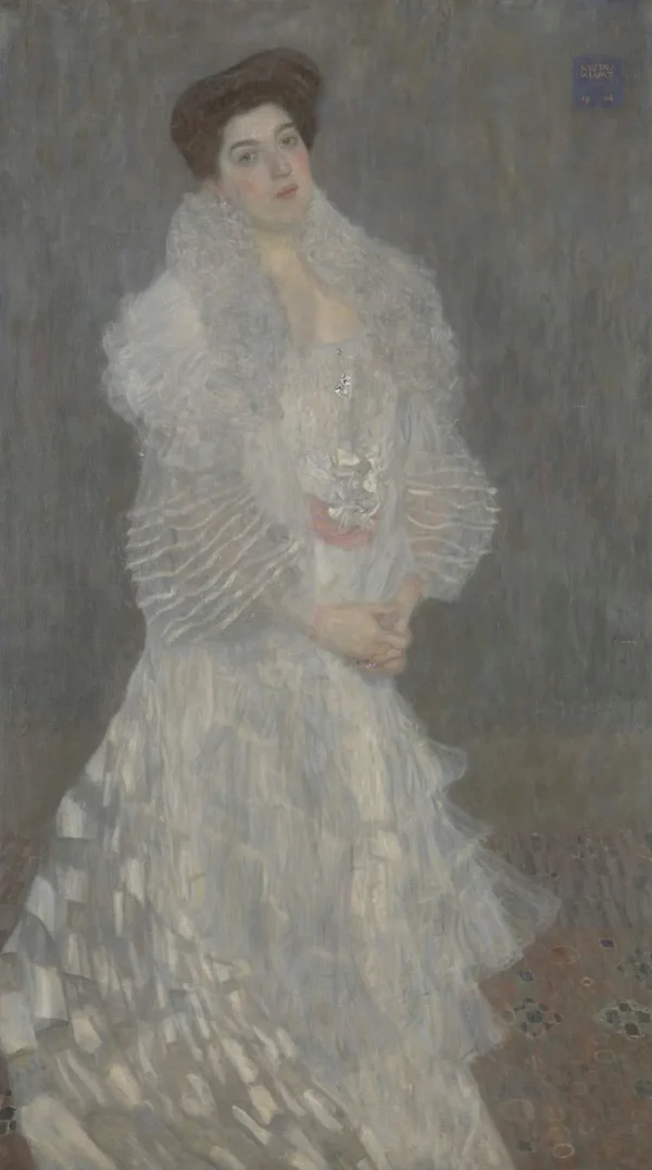 Gustav Klimt Portrait of Hermine Gallia 1905 Poster PrintOvly