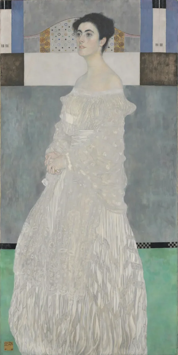 Gustav Klimt Portrait of Margarethe Stonborough Wittgenstein 1905 Poster PrintOvly