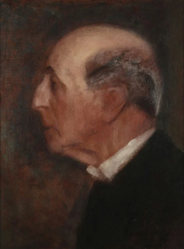 Gustav Klimt Portrait of an Old Man in Profile (Count Traun ) 1905 Poster PrintOvly