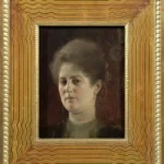 Gustav Klimt Portrait of an Unknown Woman (Frau Heymann ) C 1905 Poster PrintOvly