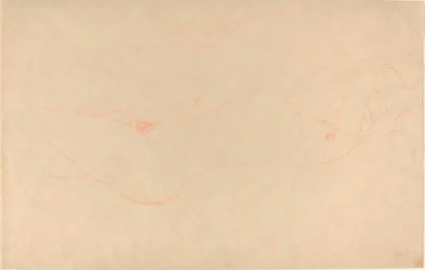 Gustav Klimt Reclining Woman C 1905 Poster PrintOvly