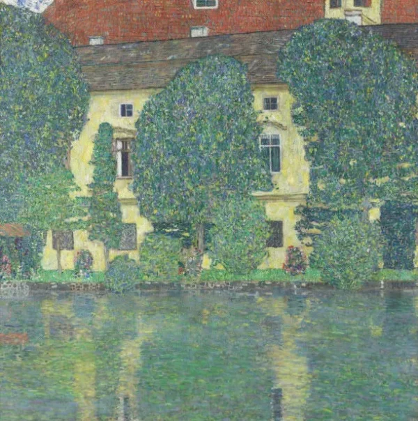Gustav Klimt Schloss Kammer on Lake Attersee Iii 1905 Poster PrintOvly