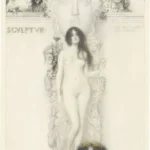 Gustav Klimt Sculpture 1905 Poster PrintOvly