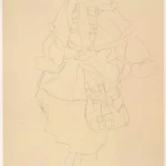 Gustav Klimt Sitting Woman (Study for the Portrait Friederike Maria Beer) 1905 Poster PrintOvly