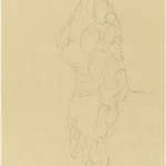 Gustav Klimt Standing Woman C 1905 Poster PrintOvly