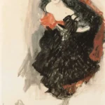 Gustav Klimt Study for Judith Ii C 1905 Poster PrintOvly