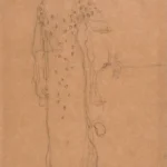 Gustav Klimt Study for Portrait of Adele Bloch Bauer I 1905 Poster PrintOvly