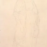 Gustav Klimt Study for Portrait of Eugenia Primavesi 1905 Poster PrintOvly