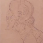 Gustav Klimt Study for Portrait of Hermine Gallia 1905 Poster PrintOvly