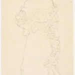 Gustav Klimt Study for the Portrait of Elisabeth Bachofen Echt 1905 Poster PrintOvly