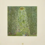 Gustav Klimt Sunflower Print From the Von Gustav Klimt Ed by the Art Publisher Hugo Heller Poster 1905 Wall Art Painting