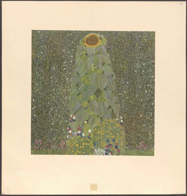 Gustav Klimt Sunflower 30 of Gustav Klimt 1905 Poster PrintOvly