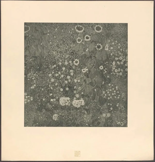 Gustav Klimt Sunflowers 13 of Gustav Klimt 1905 Poster PrintOvly