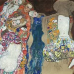 Gustav Klimt The Bride (unfinished) Poster 1905 Wall Art Painting