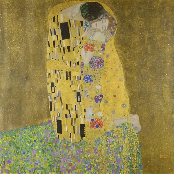 Gustav Klimt The Kiss 1905 Poster PrintOvly
