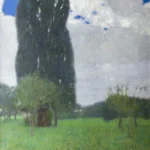 Gustav Klimt The Large Poplar I 1905 Poster PrintOvly