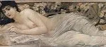 Gustav Klimt The Muze Calliope 1905 Poster PrintOvly