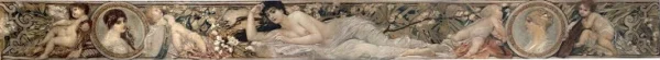 Gustav Klimt The Muze Calliope 1905 Poster PrintOvly