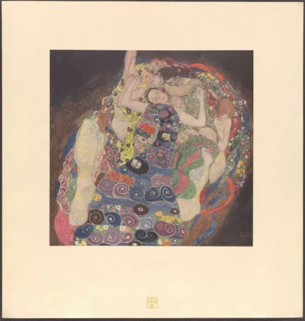Gustav Klimt The Virgin 42 of Gustav Klimt 1905 Poster PrintOvly