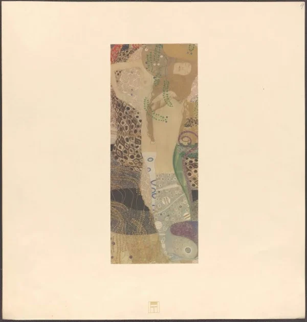 Gustav Klimt The Friends 9 of Gustav Klimt 1905 Poster PrintOvly