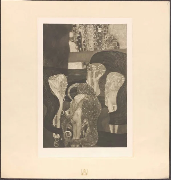 Gustav Klimt The Jurisprudence of Gustav Klimt 8 of Gustav Klimt 1905 Poster PrintOvly