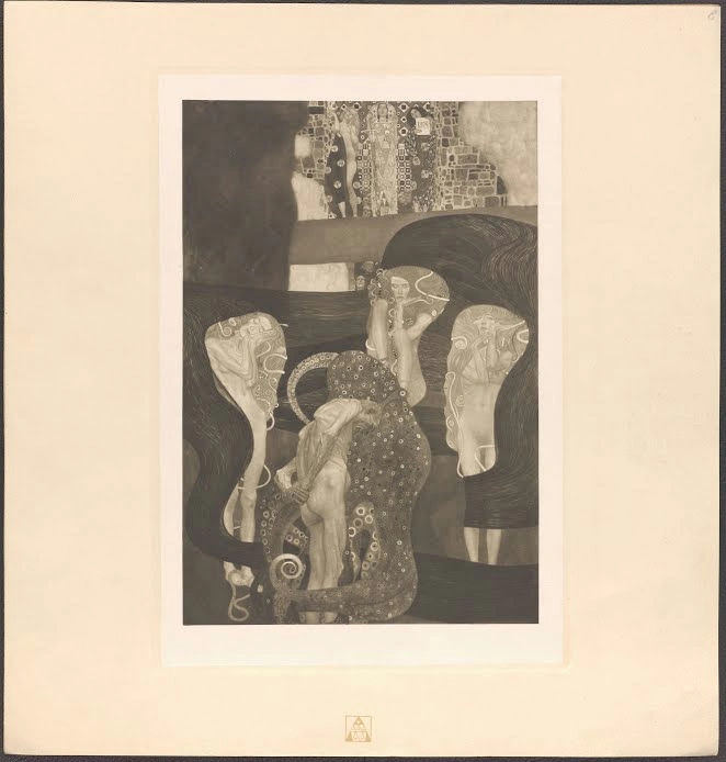 Gustav Klimt - The Jurisprudence of Gustav Klimt 8 of Gustav Klimt Poster 1905 Gustav Klimt The Jurisprudence of Gustav Klimt 8 of Gustav Klimt 1905 Poster PrintOvly