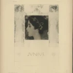 Gustav Klimt Junius Tafel 53 Aus Allegorien Neue Folge Edited by Martin Gerlach 18951900 1905 Poster PrintOvly