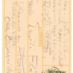 Gustav Klimt Gustav Klimt Remigius Geyling Postcard in Munich to Emilie Flöge in Kammer at Lake Attersee 10 07 190 1905 Poster PrintOvly