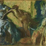Edgar Degas After the Bath 1886 Poster PrintOvly