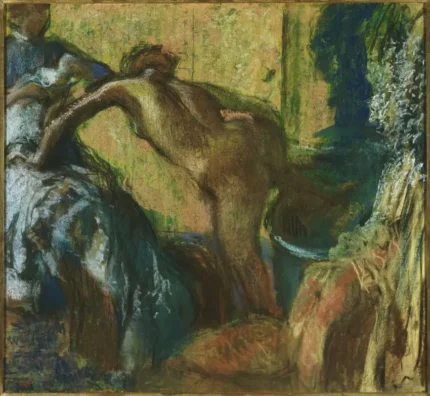 Edgar Degas After the Bath 1886 Poster PrintOvly
