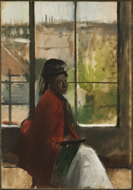 Edgar Degas Alice Villette 1872 Poster PrintOvly