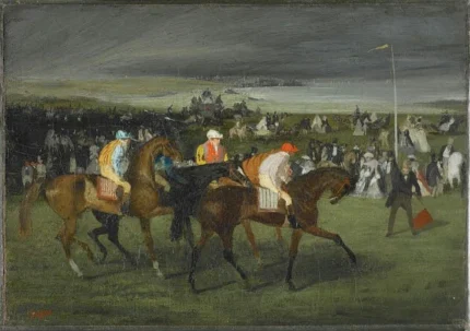 Edgar Degas The Start 1862 Poster PrintOvly