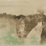 Edgar Degas The Road in the Forest 1880 Poster PrintOvly